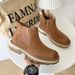 European Warm Series Genuine Leather Martin For Men 2025 British Style Versatile Korean High-top Work Slip-on Men's Boots_vogvips.com