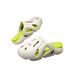 Men’s Shoes Men's Non Slip Slippers For Outdoor Wear In Summer New Beach Deodorant Soft Sole Thick Sole Couple Hole Shoes For Men_vogvips.com