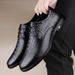 European Warm Series Autumn Winter Business Formal Men's Low-top Genuine Leather With Fleece Lining Top Layer Cowhide Wedding Derby Office_vogvips.com