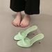 strappy Slippers Fashion Hundred With Whitening Red Sandals Temperament Generous_vogvips.com