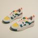 Autumn Women's New Breathable Children's Korean Version Versatile Thick Soled Board Splicing Sports And Leisure_vogvips.com