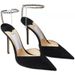 One Line Diamond High Sandals 2022 New Summer And Autumn Fashion Pointed Sexy Slim Heel Chain Crystal Single Shoes For_vogvips.com