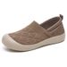 Women's Spring New Slip-On Old Beijing Cloth Lightweight Flat Soft Sole Comfortable Versatile Mom Shoes_vogvips.com