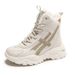 Cross-Border Lightweight Plus Size Snow Boots Women's Fleece-Lined Warm High-Top Shoes Fashion Versatile Style Spring_vogvips.com
