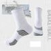 New men's sports socks elite actual combat breathable high top towel bottom professional non-slip yarn basketball socks_vogvips.com