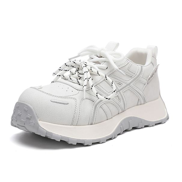 High-top Dad-style Women's Shoes - 2026 Spring New Style, Korean Version, Versatile Casual Sports Shoes, Small Waist, Agan Shoes, Running Shoes_vogvips.com