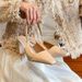 Chunky Heel High Hee For Women, Elegant And Comfortable, Summer Closed Toe Backless Single Shoes, 2025 New Satin_vogvips.com