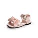 Girls' Summer 2024 New Style Princess Sandals, Satin Square Toe Cool Shoes. Shoe Size 22-30_vogvips.com