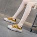inner Height Increase 4cm Leather Surface Retro Soft Sole Thick Sole Sports Versatile Hollow Casual Shoes_vogvips.com