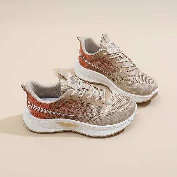 Women's Shoes - Spring Sports Shoes, 2026 New Style, Women's Shoes With Fly-woven Fabric Surface_vogvips.com