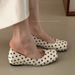 Flat, Niche Grandma Shoes, Shiny Mary Jane Women's Shoes, Children's Style, Design Sense, Evening Breeze, One Foot, Shallow Opening Single Shoe_vogvips.com
