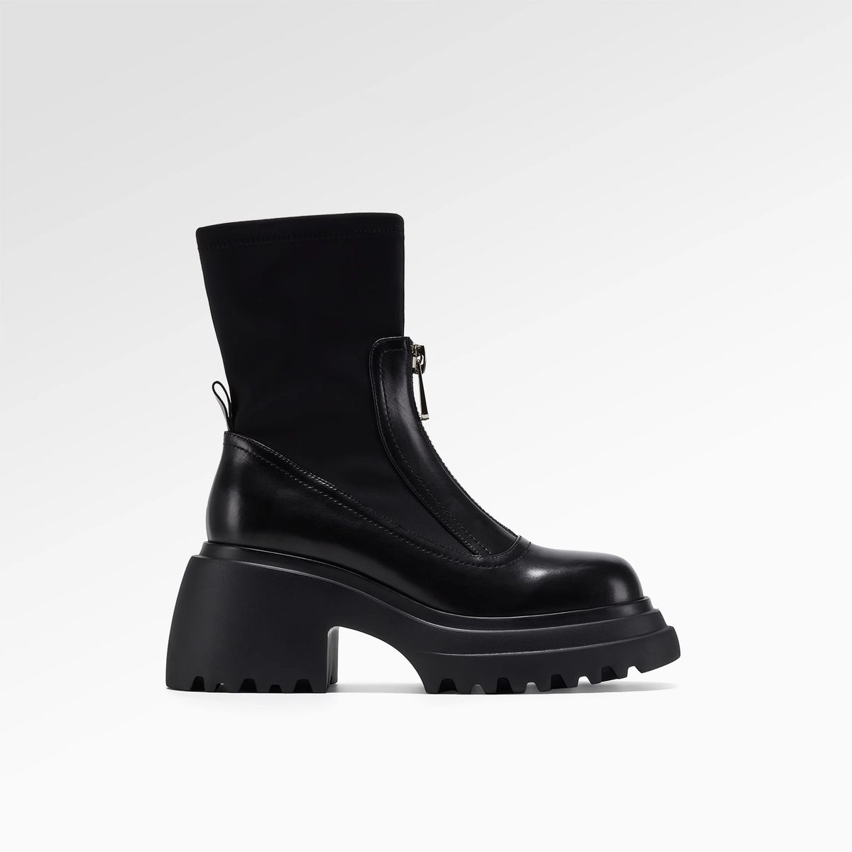 Petite High Slimming British Style 2025 Autumn New Thick Sole Height Increasing Martin Short Chunky Heel Ankle Boots For_vogvips.com