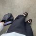 Women's Shoes Summer New Fashion Versatile Casual Flip Flops Square Buckle Rhinestone Double Strap Thick Bottom Beach Sandals Women's Outdoor Slippers_vogvips.com