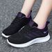 Female Mother Shoes Color Matching Casual Shoes Women's Shoes Fly-woven Mesh Shoes Breathable Sneakers_vogvips.com