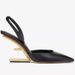 Spring Summer New High Heels Pointed Single Shoes Niche Style Elegant European American Solid Color Closed Toe Backless_vogvips.com