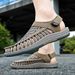2025 Cross-border Spring Autumn Fashion Slip-On Men's Breathable Shoes, Large Size, Casual Beach Shoes_vogvips.com