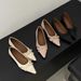 Spring 26: Soft Peach Color Feminine French Pointed-Toe Sandal For Women_vogvips.com
