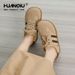 Universal Suede Leather Training For Women 2026 New Spring And Autumn Retro Versatile Soft Sole Casual Shoes Flat_vogvips.com