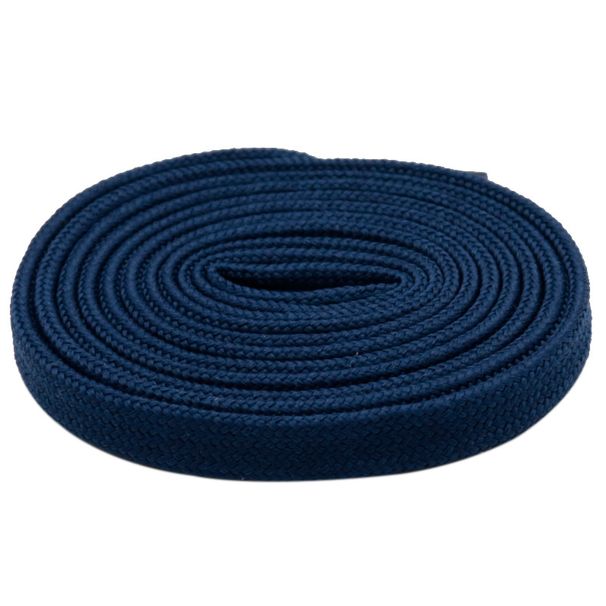 Shoelace Polyester Solid Color Flat Double Hollow Shoelace 8mm_vogvips.com