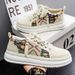2025 New Men's Shoes Spring And Summer Men's Sports Flat All-match Fashionable Simple Men's Casual Board Shoes_vogvips.com