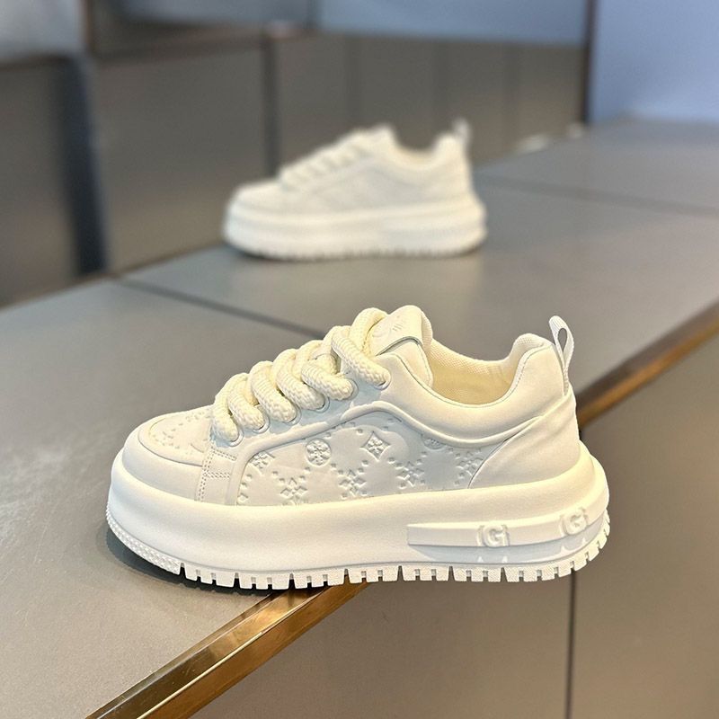 Popular Men's For Autumn 2025, New Printed Thick-Soled Casual S, Lace-Up Low-Top Sneakers, Trendy Versatile Sports_vogvips.com