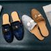 Fashion Summer Slipper Rhinestone Men's Shoes Nightclub Trendy Shoes Half Drag Loafer Men's Leather Slip On Breathable Casual Moccasins_vogvips.com