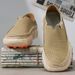 2026 Handmade Mens PU Leather Loafers Casual Breathable Walking Shoes Comfortable Slip On Flats Non-Slip Moccasins_vogvips.com