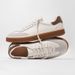 Men Women White Leather Color Block German Trainer Casual Sneakers Flat Lace Up Walking Shoes Couple Matching Unisex Breathable_vogvips.com