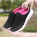 Summer Sport Casual Shoes For Breathable Slip On Loafers Men Sneakers Lightweight Barefoot Slippers Plus Size 36-48_vogvips.com