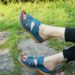 Large Size Casual Women 2025 New Solid Color Thick Soled Cross Slippers For Women's Shoes And Sandals_vogvips.com