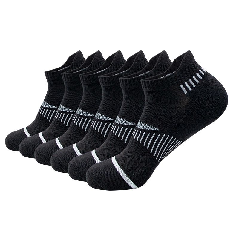 Shoe Accessories Terry Shock Absorption Professional Sports Socks Men's Fitness Sports Short Socks Women's Sweat Absorbing Breathable Running Socks_vogvips.com