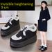 Women's Shoes Baby Winter Snow Boots New Cotton Shoes With Increased Height And Thick Sole 9 Cm High Thick Sole Fashionable And Casual Warm_vogvips.com
