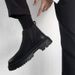 Chelsea Martin Boots Men's Casual High-top Leather Shoes Ins Low-top Medium Boots Trendy Leather Short Boots_vogvips.com