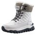 Exported To Russia Northeast Warm Boots For Men Winter Outdoor Anti-Slip Snow Thickened High Tube Women's Cotton Shoes_vogvips.com
