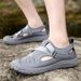Men's Summer Sandals, Youth Casual Breathable Outdoor Slippers, Closed-toe Soft-soled Dad Shoes, Beach Shoes_vogvips.com