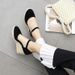 2021 Spring New Shoes: Suede Wedge Heel Sandals With Thick Sole, Shallow Mouth, Single Strap Buckle, Women's High Heels_vogvips.com