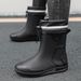 Waterproof Mouth Tube Rain Boots Size 40-44_vogvips.com
