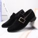 Men's Casual Loafers With Soft Suede Upper & Breathable Design - Lightweight Driving Shoes For All Seasons Large Size Beanie Shoes_vogvips.com