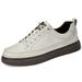 Men's British Casual Shoes Breathable Sneakers Retro One-pedal Board Shoes_vogvips.com