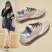 Ins Korean Version New Forrest Gump Shoes For Women 2025 Spring Student Sports Thick Sole Height Increasing Leisure_vogvips.com