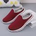 Winter Tug Couple Large Size Plush Cotton Women's Half Top Casual Thick Soled Shoes 249_vogvips.com
