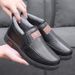 European Warm Series Winter Thickened Waterproof Elderly Cotton Old North Cloth Men's Fleece-Lined Casual Leather Cold-Proof Warm Dad Shoes_vogvips.com