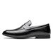 New British Style Loafers For Men, Solid Color Casual Leather Shoes, Slip-On Cowhide Fashion Trend Short Korean Version_vogvips.com