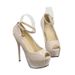 New Spring And Autumn Waterproof Platform Fish Hentian High Thin Heels, Lacquer Leather Back Strap, Shallow Mouth_vogvips.com