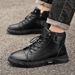 European Warm Series Martin Large Size Men's Shoes Autumn Winter High-top Thick-soled Hiking Ankle Boots_vogvips.com