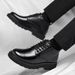 European Warm Series Thick-Soled Martin Boots Men, Fleece-Lined Casual Warm Black Work Short Boots, Fashionable Leather Shoes For Men_vogvips.com