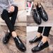 Men's Summer Genuine British Style Soft Business Casual Versatile Thick Sole Leather Shoes_vogvips.com