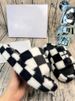 Women's Cross-Strap Furry 2026 New Model Height-Increasing Flat-Heel Home Black Lamb Wool Plush Slide Slippers_vogvips.com