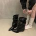 Exclusive Edition~ Velvet Pointed Toe Riding Long 2025 New Versatile Slimming Fashion Boots For Women_vogvips.com