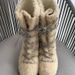 2025 Winter New Flat Versatile Plush Lace-up Ski Mid-calf Warm Fleece Snow Boots For Women_vogvips.com